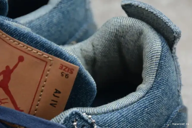 Denim Nike Levi's x Jordan 4 AO2571-401 Air 0507